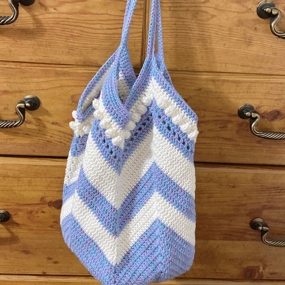 Crochet market bag